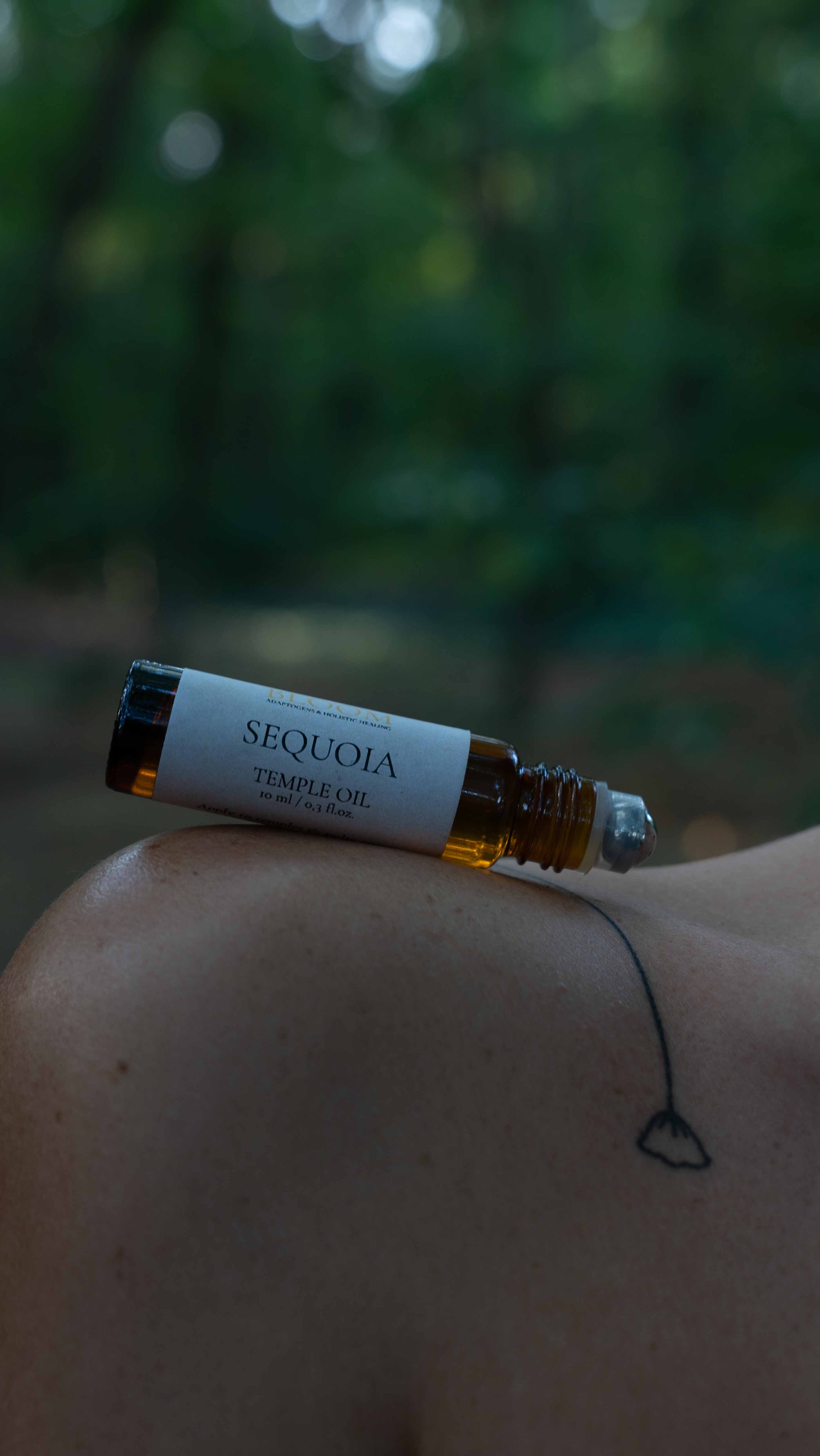 SEQUOIA Roll-On - Bergamot, Červený Pomeranč & Cedrové Dřevo