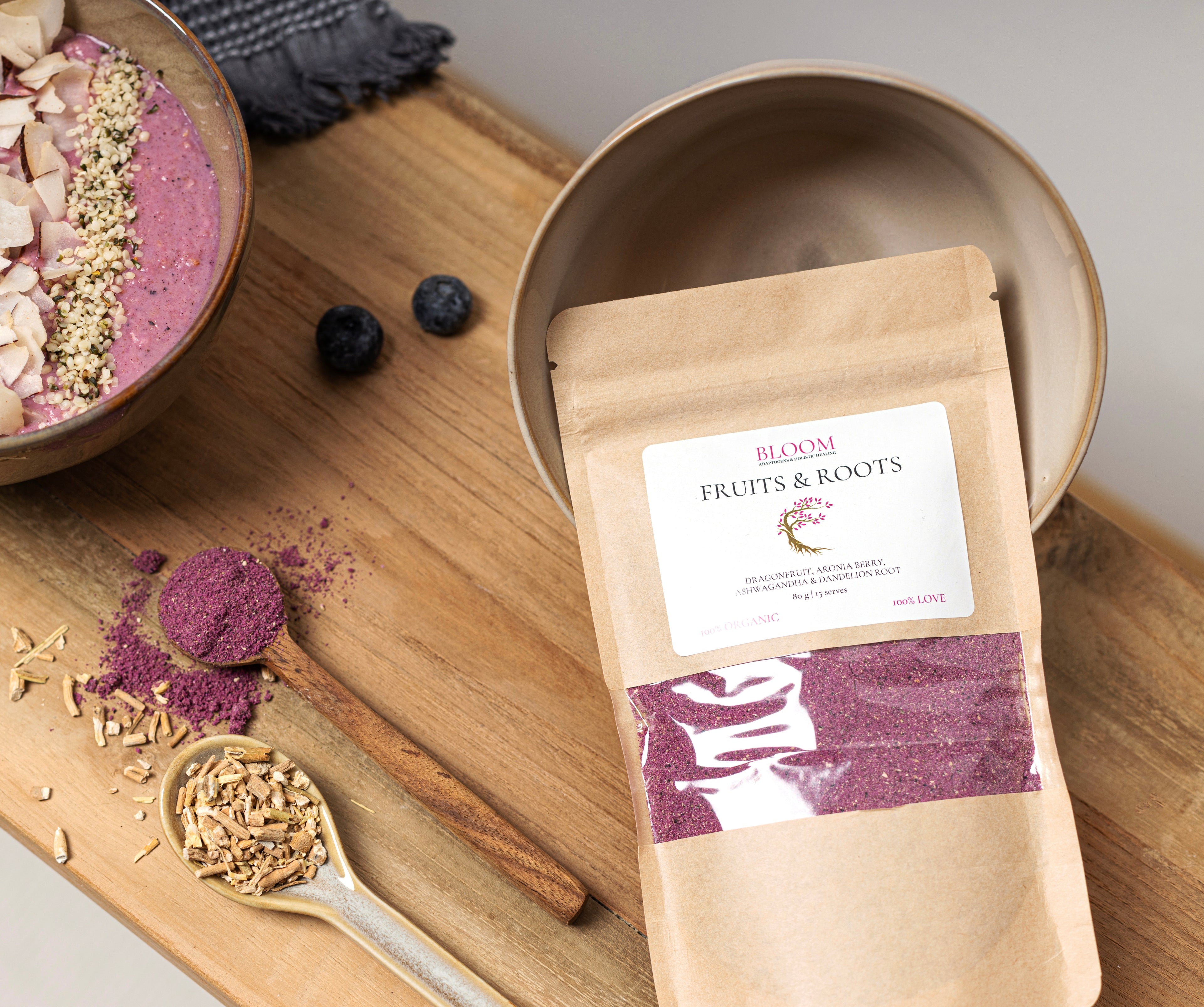 FRUITS & ROOTS -Smoothie směs